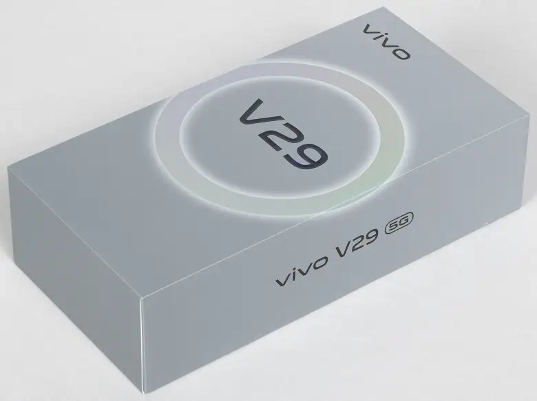 Vivo V29 packaging