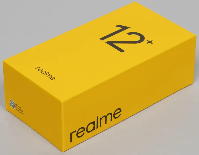 Realme 12+ 5G Коробка