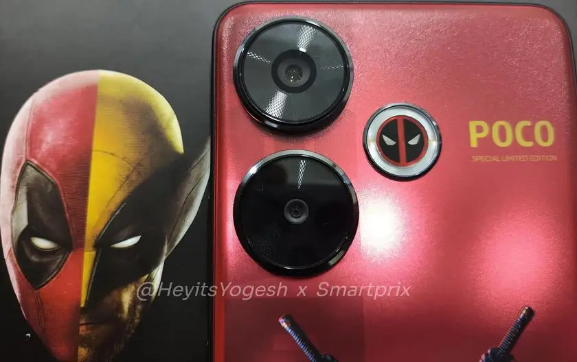 Утечка шокирующих изображений эксклюзивного смартфона POCO Deadpool Edition: Дата анонса – 26 июля!