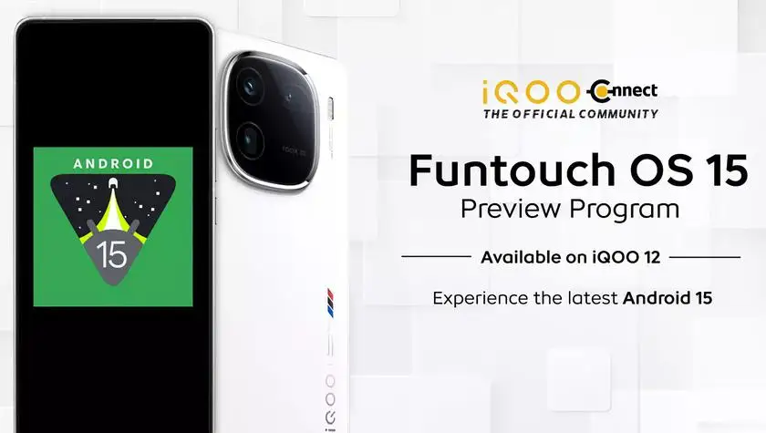 🔥 Бомба новость! 📱 iQOO 12 и vivo X100 Pro ПЕРВЫМИ протестируют Android 15 с новой ОС Funtouch 15! 💥 Узнайте все детали и готовьтесь к невероятным возможностям! 🚀