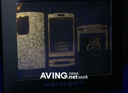 Металлические наклейки для цельнометаллического LG Shine