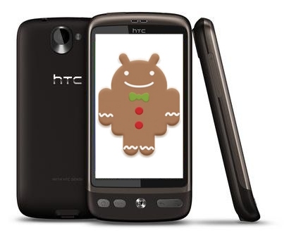 HTC Desire  Android Gingerbread