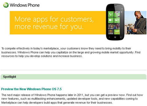 Windows Phone 7.5