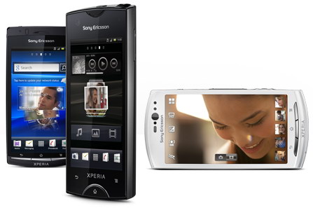 Sony Ericsson Xperia Ray, Neo V  Arc S !