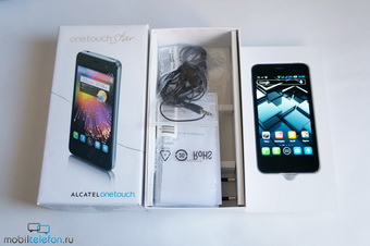 Обзор Alcatel One Touch Star