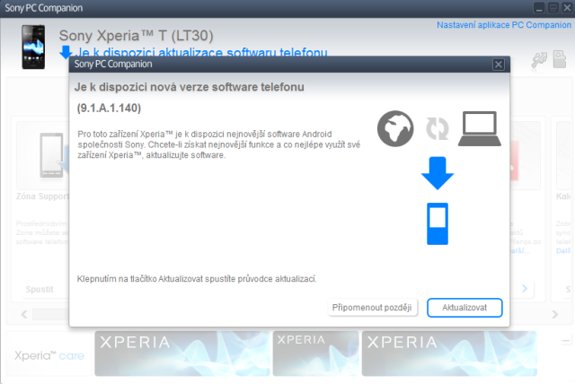 Sony Xperia V и Xperia T получили новое ПО