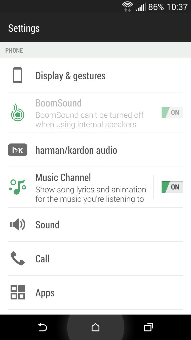 Готовится версия HTC One (M8) со звуком Harman/Kardon