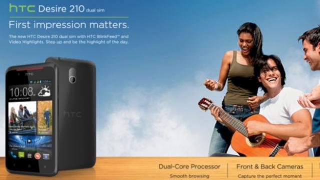 HTC Desire 210 dual SIM -     