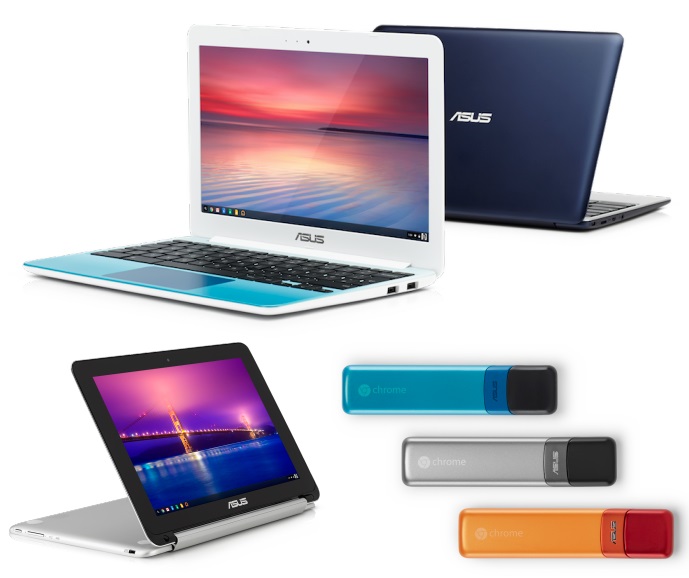 Google, ASUS, Haier  Hisense    Chromebook