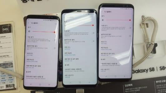 Пользователи Samsung Galaxy S8 из Кореи жалуются на проблемы экрана