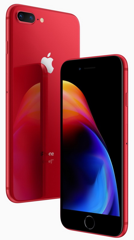 Apple представила красные  iPhone 8 и iPhone 8 Plus (PRODUCT) RED