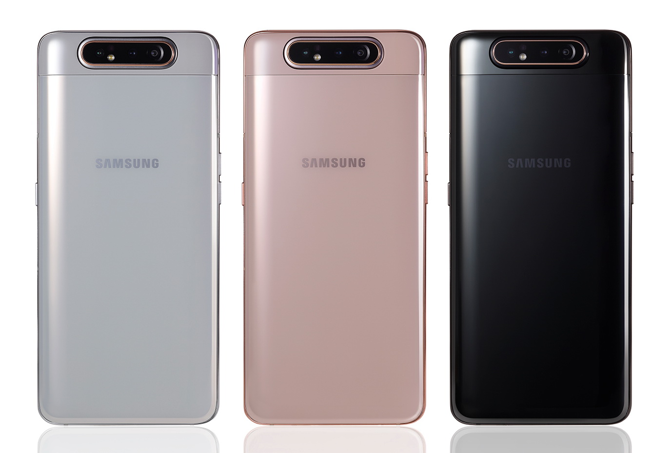 Samsung Galaxy A80: как работает поворотный механизм на видео