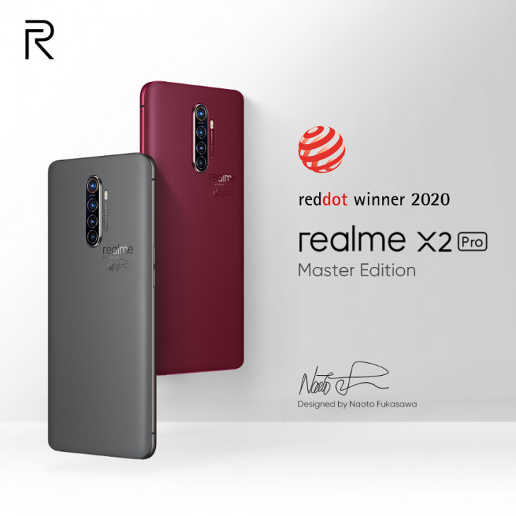 Realme X2 Pro    Red Dot Design Award 2020