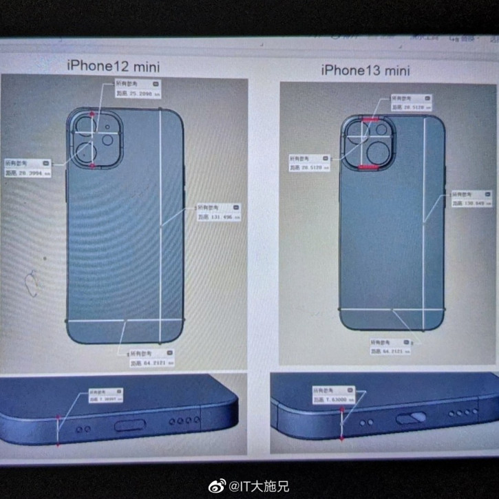   iPhone 13 mini   iPhone 12 mini  CAD-