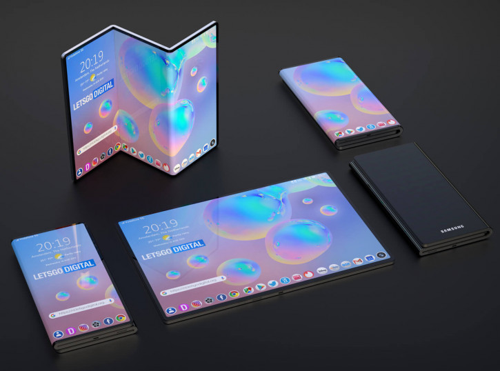 Samsung Galaxy Fold 2.0:     Fold Tab