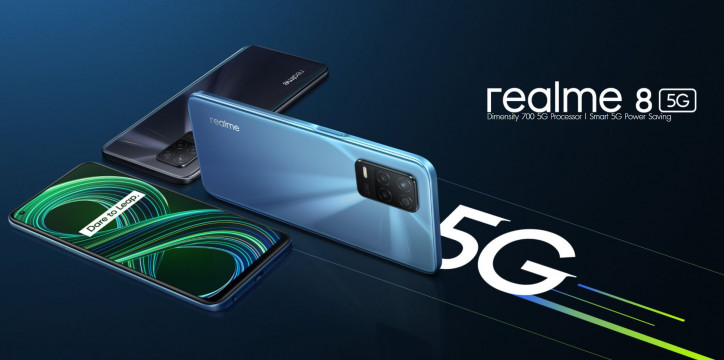 Анонс Realme 8 5G – доступный середняк с Dimensity 700 и 90-Гц экраном