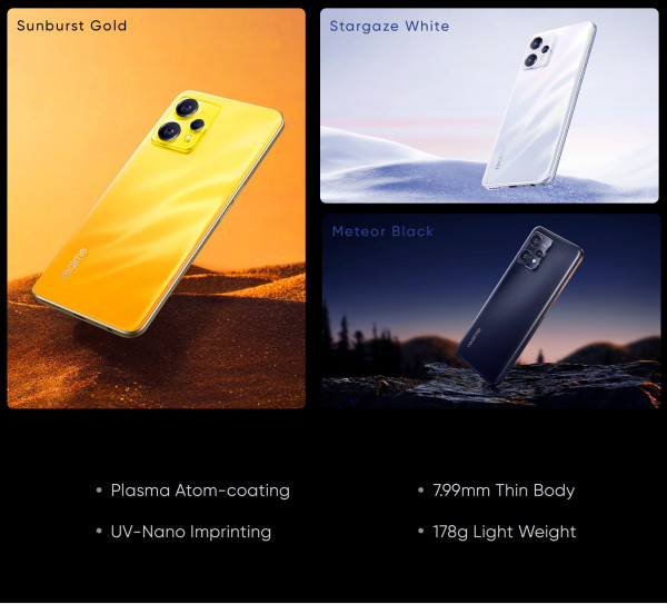 Realme 9 4G получил дату презентации и показался во всех расцветках