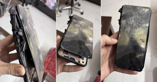 Жаркий разговор: OnePlus Nord 2 взорвался в руке во время звонка