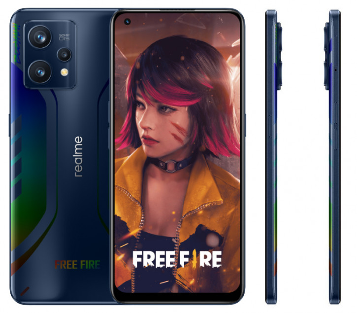   Realme 9 Pro+ Free Fire Edition:   