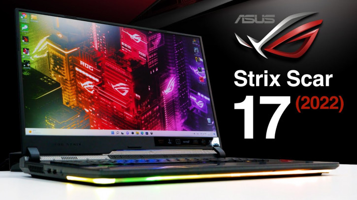 :  ASUS ROG Strix SCAR 17 2022   