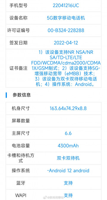 Xiaomi Redmi Note 12 Pro и 12 Pro+ раскрыты базой TENAA