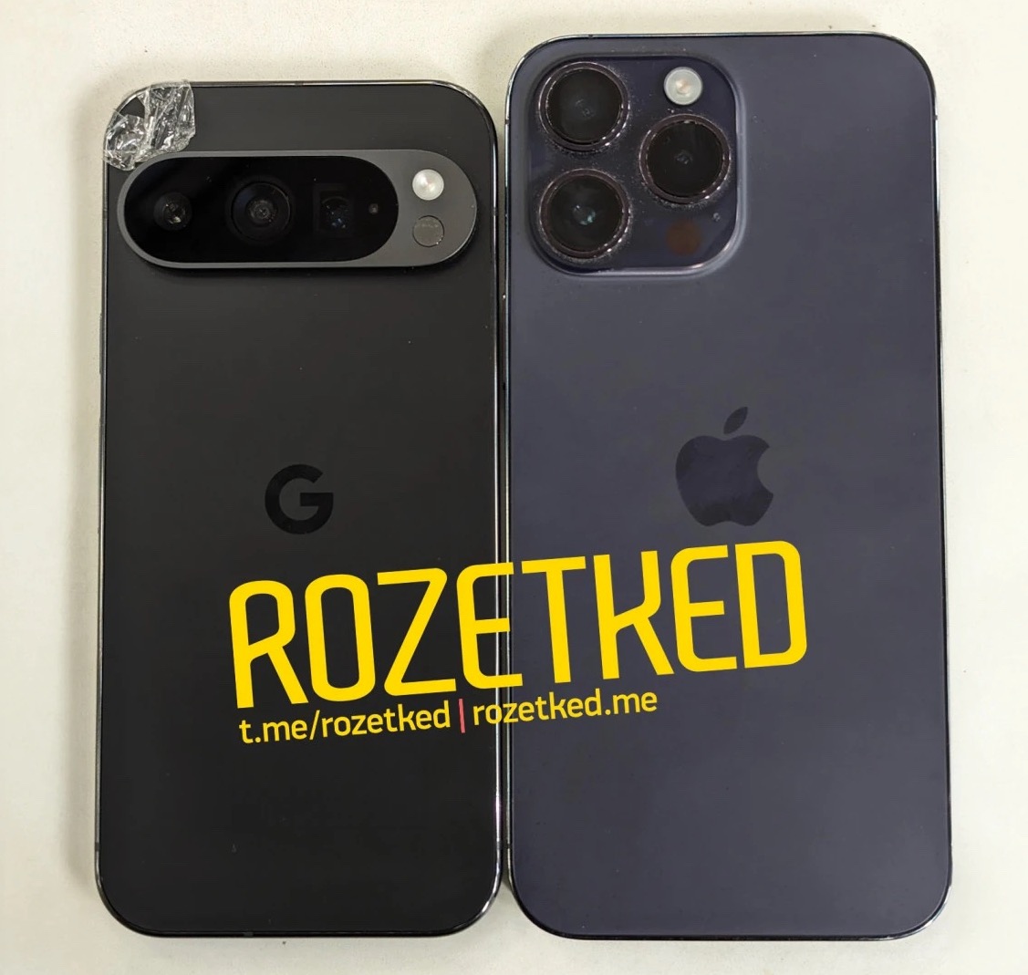 Google Pixel 9 Pro показали со всех сторон на живых фото