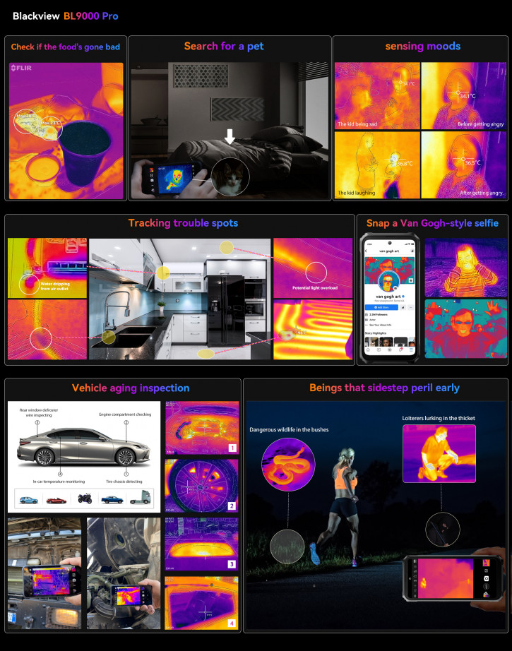 Blackview BL9000 Pro -      FLIR