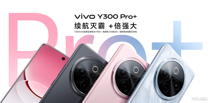  Vivo Y300 Pro+:     7300 
