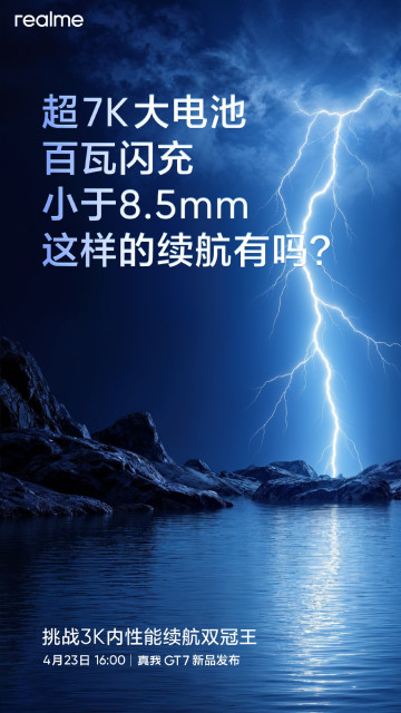   Realme GT 7     