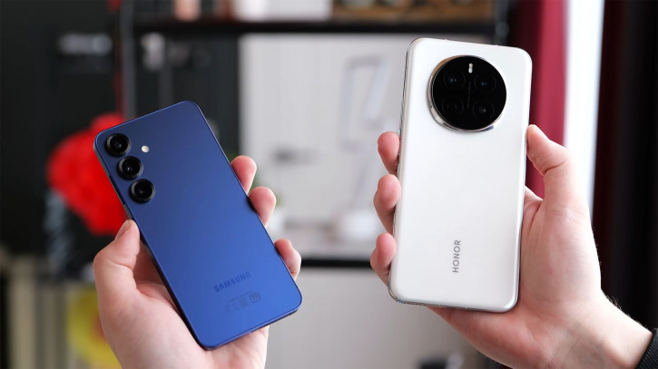 : - Samsung Galaxy S25  Honor Magic 7