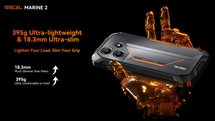 Oscal Marine 2 с монстр-батареей и Gemini AI 2.0 уже в продаже: цена