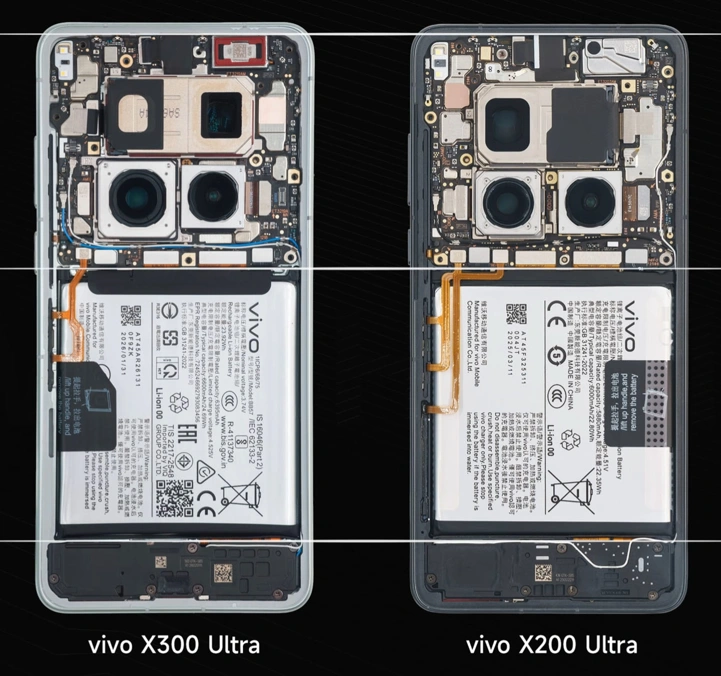 Vivo X300 Ultra разобрали на видео: что выяснилось?