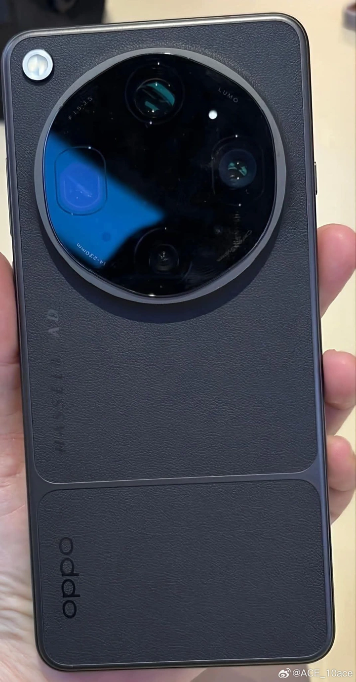 Новое шпионское фото OPPO Find X9 Ultra подтвердило самобытный дизайн