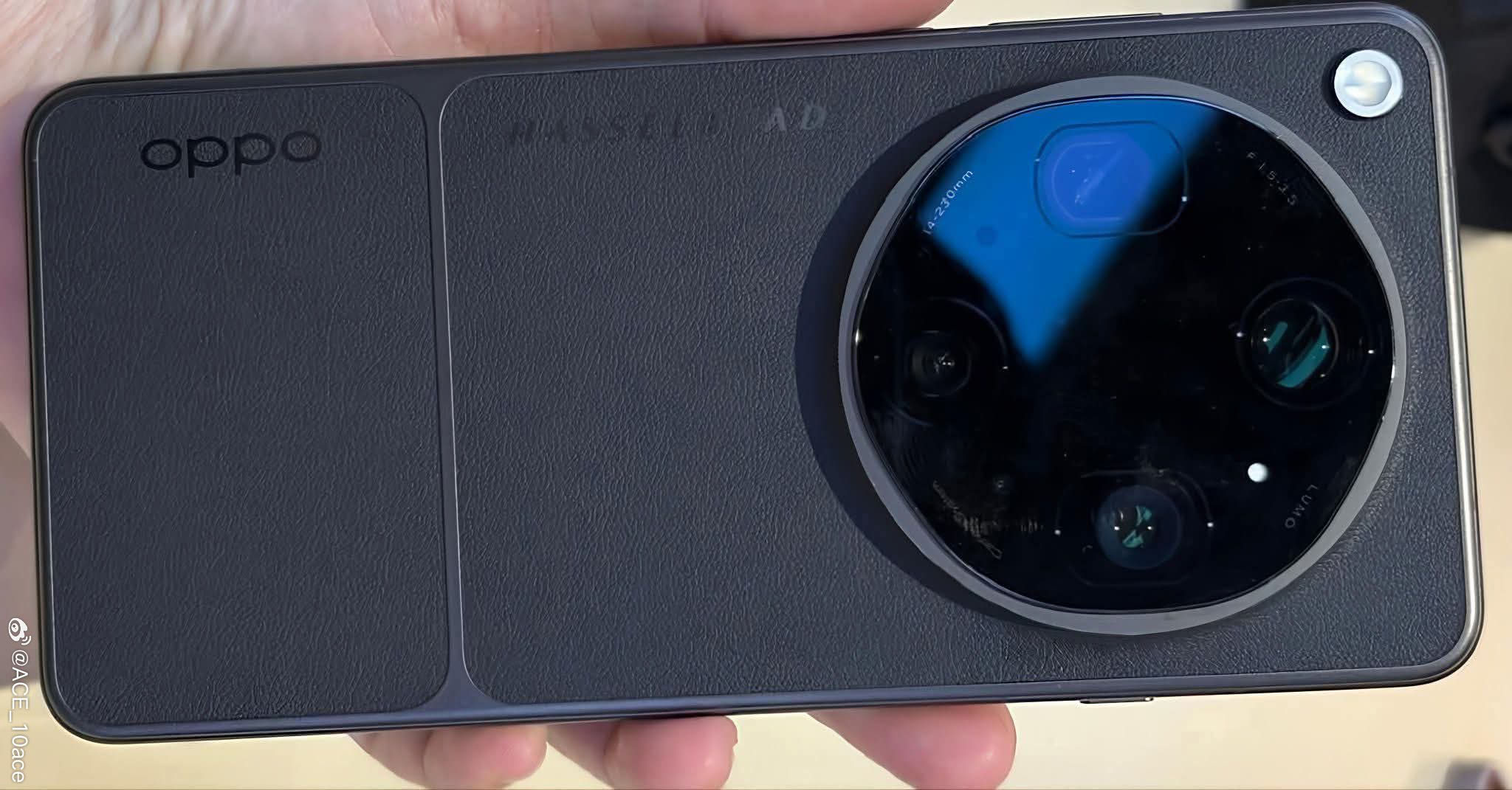 Новое шпионское фото OPPO Find X9 Ultra подтвердило самобытный дизайн