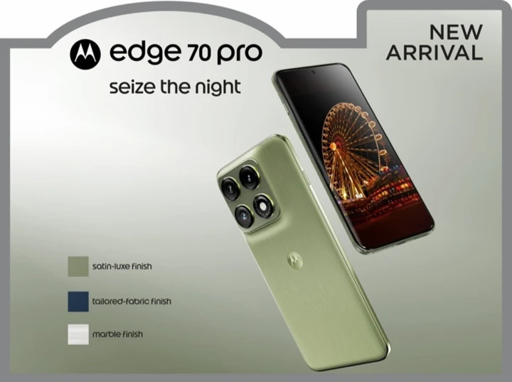 Пресс-фото Motorola Edge 70 Pro утекли в сеть