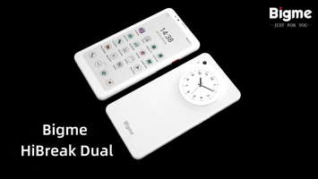 Промо-видео Bigme HiBreak Dual: очень странный смартфон с двумя экранами