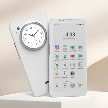 Анонс Bigme HiBreak Dual: цветной E-Ink на 53 Гц и шайба с мини-экраном