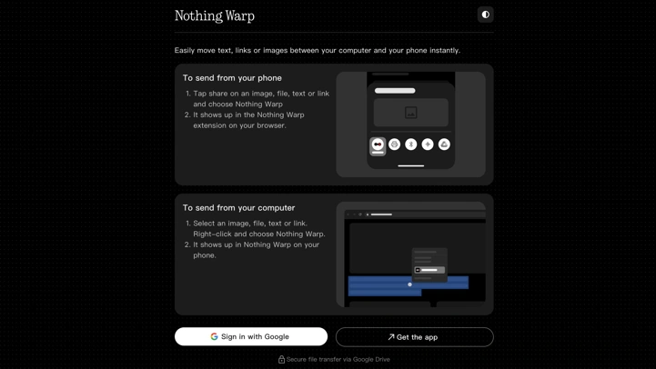 Nothing запустила странный аналог AirDrop и удалила его через пару часов