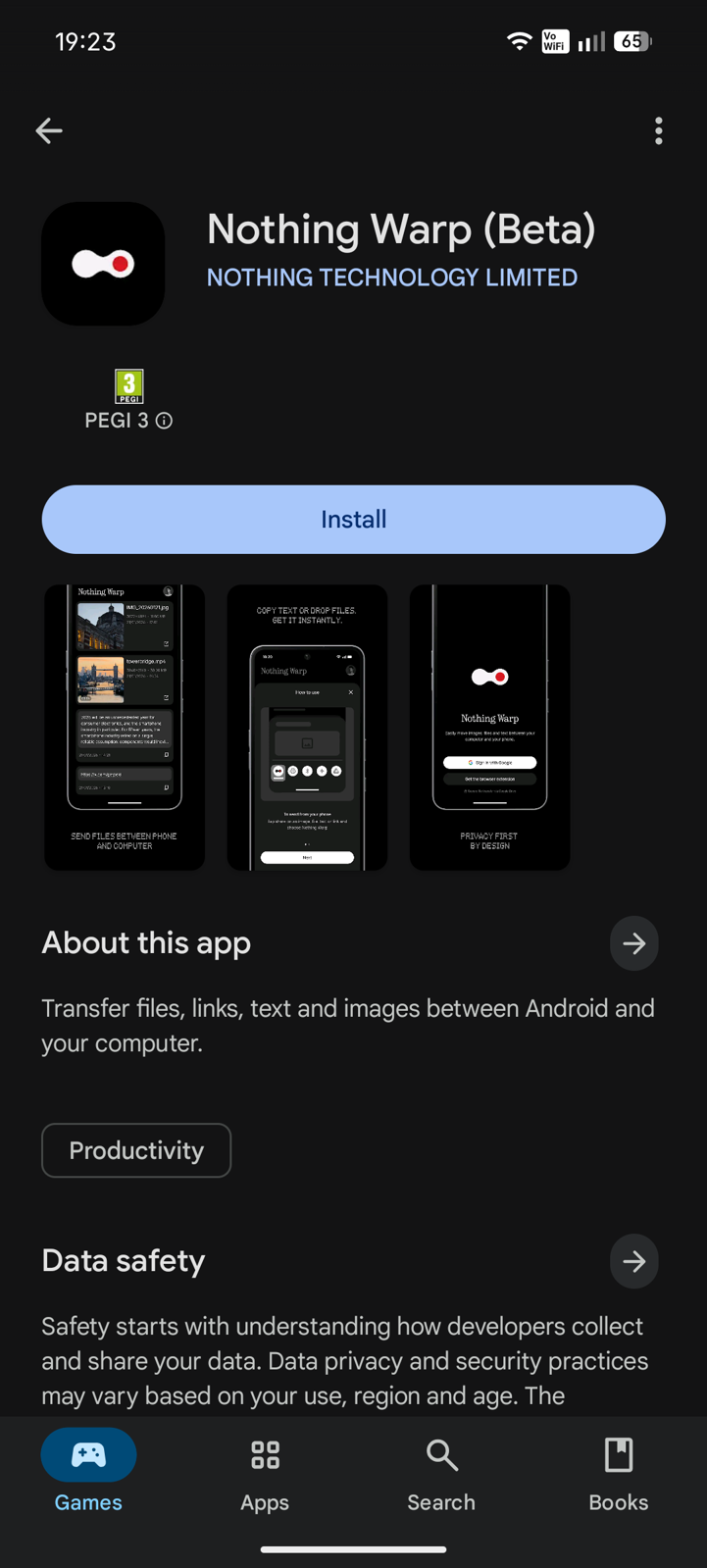 Nothing запустила странный аналог AirDrop и удалила его через пару часов