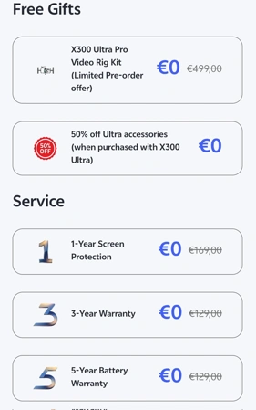 Цена глобального Vivo X300 Ultra рассекречена немецким Amazon