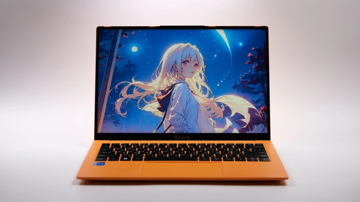 Обзор H-Book 14IPK4: стильный работяга в ярких тонах