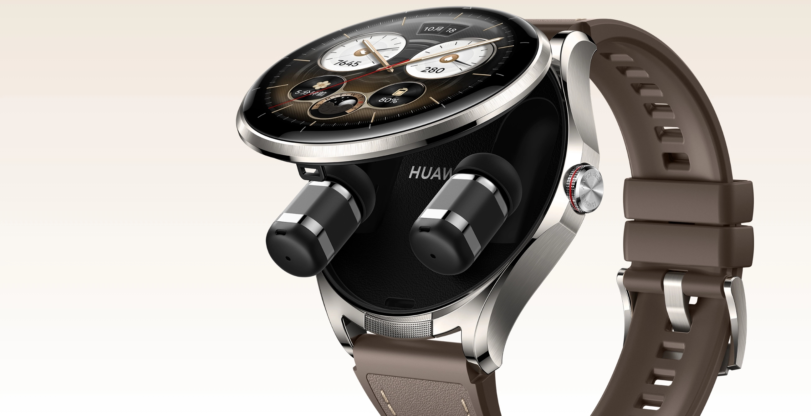 Анонс Huawei Watch Buds 2: облегчённые часы со встроенными наушниками