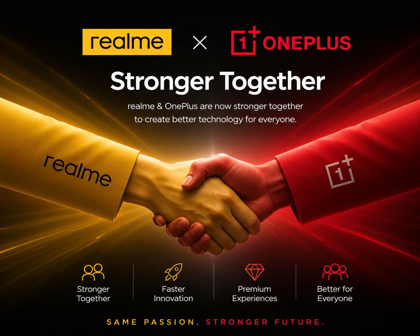 OnePlus и Realme официально объединились