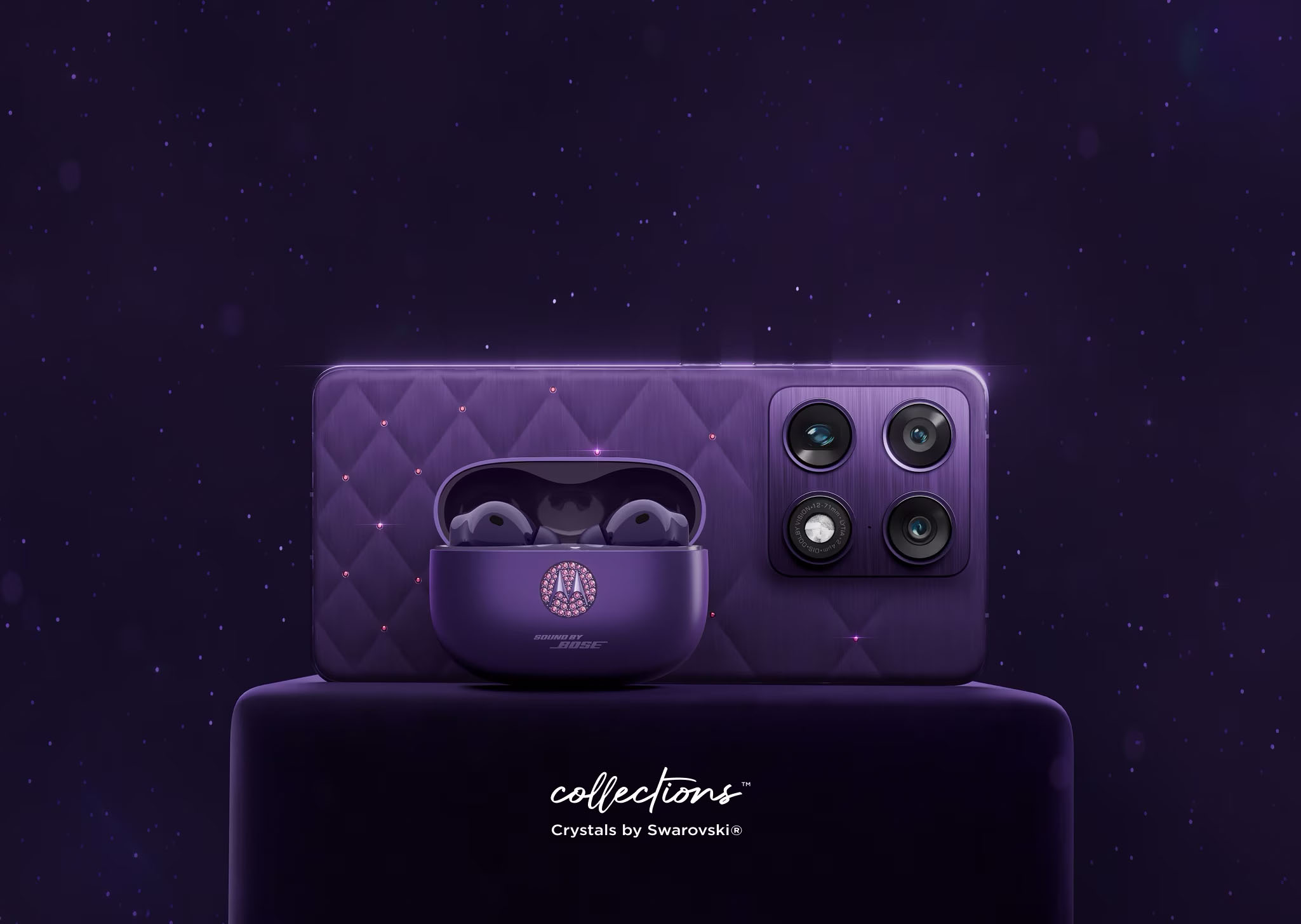 Представлены Motorola Signature и Moto Buds 2 Plus с кристаллами Swarovski