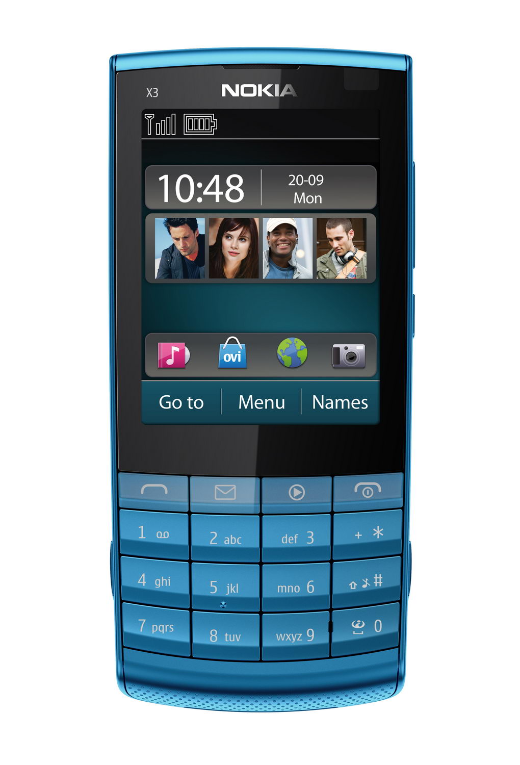 Nokia X3-02 Touch and Type: моноблок с тачскрином за 7 000 р