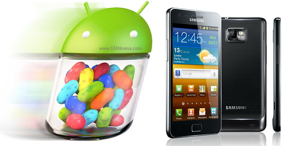 Samsung Galaxy S 2   Android 4.1 JB