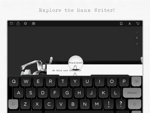 Hanx Writer  iPad -      