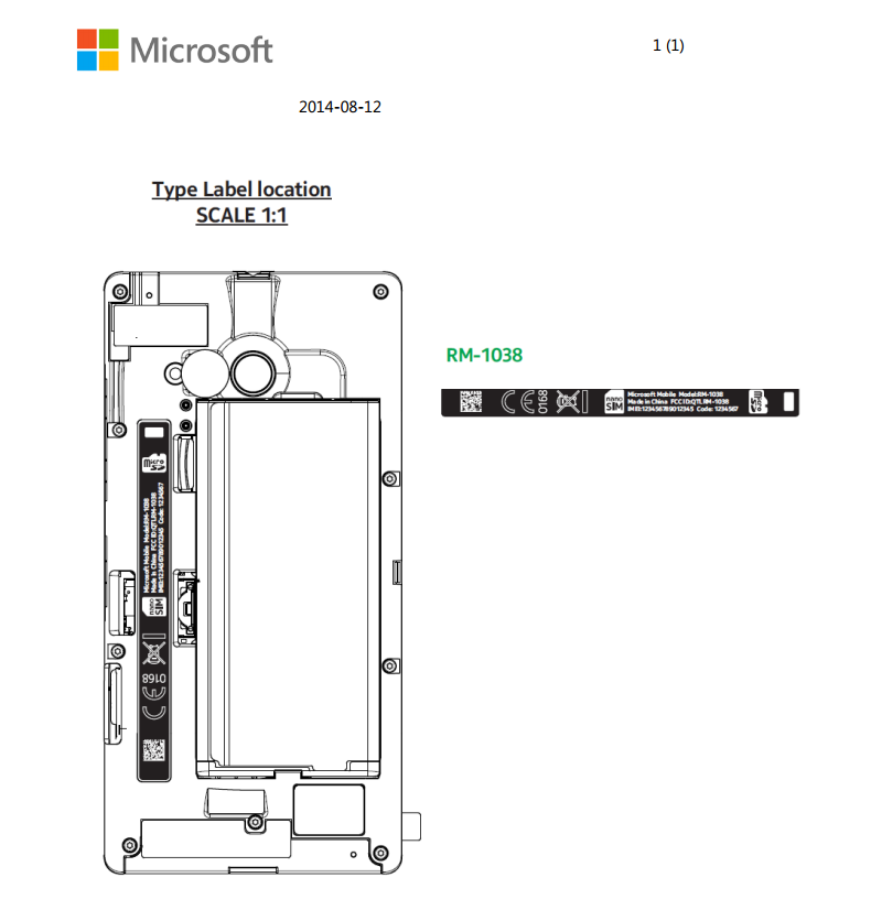 Nokia Lumia 730:    