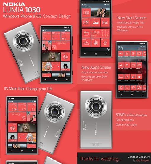 Lumia 1030 -    Windows Phone 9 ()