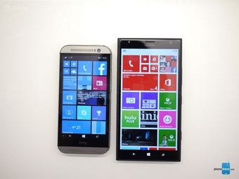 HTC One (M8)  WP 8.1     G3, Galaxy S5, Lumia 1520